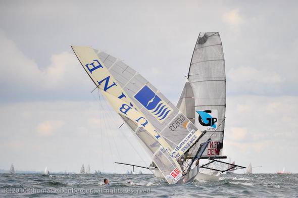 парусные новости, гран при германии в классе яхт 18ft skiff
